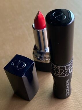 New Dior ❤️ mini set travel size lipstick Rouge 999 Velvet ➕ Pump Volume Mascara